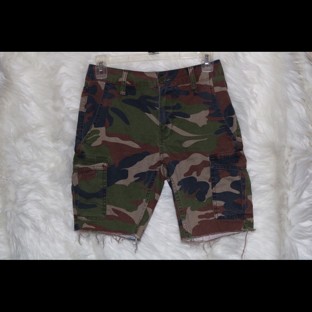 (Camo) Urban Outfitters BDG Cutoff Shorts